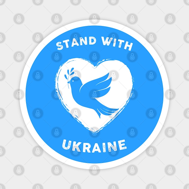 Stand with Ukraine Magnet by Yurko_shop